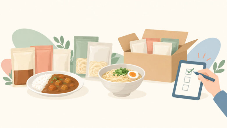 【完全メシ 定期便】解約方法を解説!定期便の手続き期限や退会・返品の注意点も紹介の解約手続きを確認するイラスト