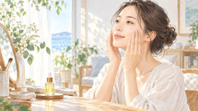 【KINUI】定期コースの解約方法と10日前の期限を公式確認の解約手続きを確認するイラスト